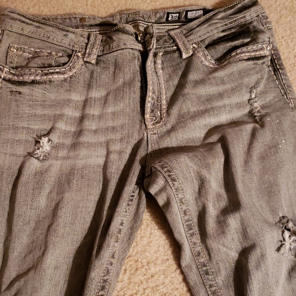 Miss Me boyfriend capris